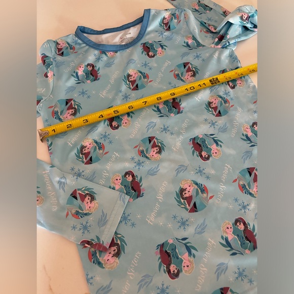 Disney Cuddl Duds Frozen PJ Set Girls Size Large - Picture 4 of 7